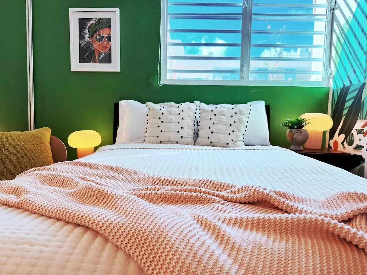 公寓 Stunning 2Br Home W Parking - Walk To Beach! 圣胡安